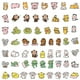thumbnail image 2 of Pegatinas Giyblacko de animales para niños, 60 unidades, bonitas pegatinas para botellas de agua, portátiles, teléfonos, monopatines, guitarras, decoración de habitaciones para niños y, 2 of 7
