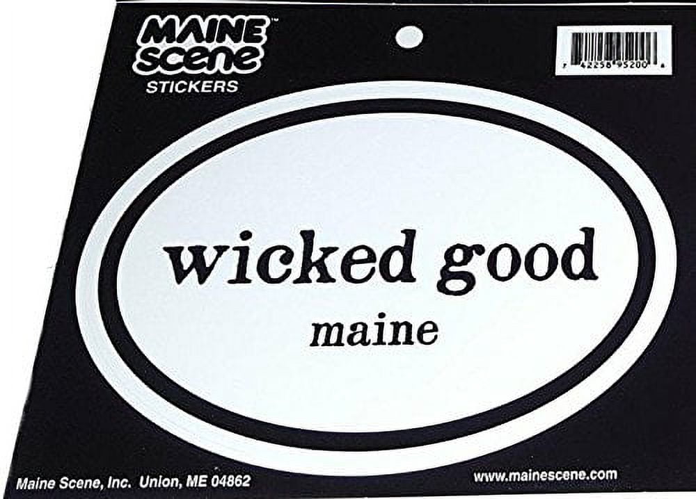 Moxie Soda 12-12oz Cans + Wicked Good Maine Decal Sticker