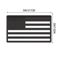 thumbnail image 3 of PEONAVET Sticker Sticker A Pair Of Usa Flag Car Stickers, 3 of 6