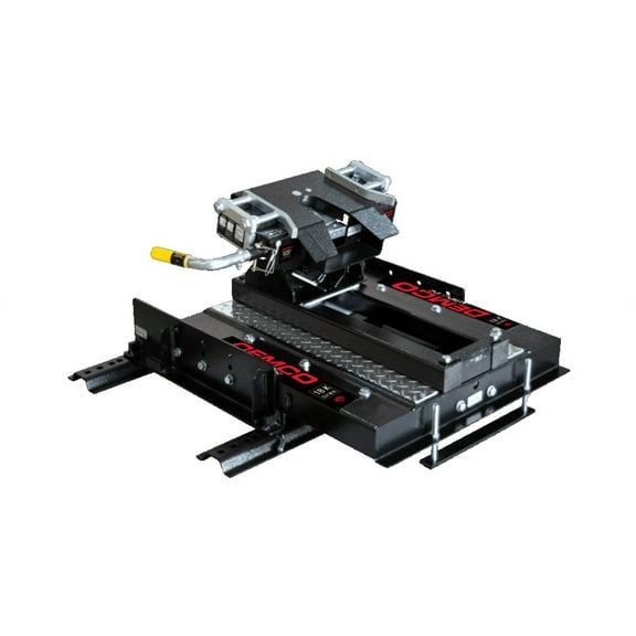 Demco RV 8550036 Sliding 21,000 lbs. 4-Way Fifth Wheel Trailer Hitch