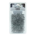 thumbnail image 2 of Ebo Glitter Color Round Plastic Hair Beads Braid Hair 12 Mm 200 Pcs 4 Oz ( 1PK Glitter Black Color ), 2 of 4