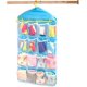 thumbnail image 2 of Organizador colgante multifunción, fácil de usar, con tela de poliéster impermeable, bolsillos transparentes para ropa interior y calcetines, diseño atractivo para tu hogar (2 juegos), 2 of 5