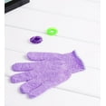 MagicXflow Exfoliating Gloves for Shower,Exfoliator Glove with Hanging
