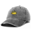 thumbnail image 5 of Dalix Submarine Cotton Dad Hat Adjustable Soft Baseball Cap Mens in Washed Black, 5 of 5