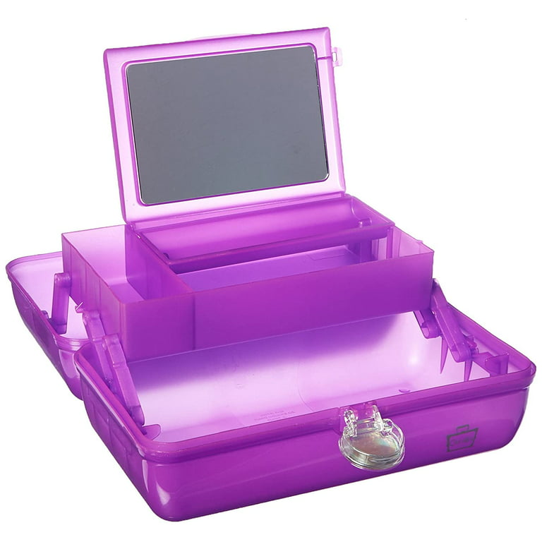 Caboodles Vintage On-The-Go Girl Two-Tone Cosmetic Case 