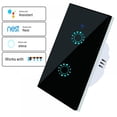 thumbnail image 2 of WiFi Smart Light Switch, 1/2/3 Gang Touch Wall Switch, Compatible with Alexa Google Home IFTTT Voice Control, 2 of 14