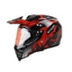thumbnail image 3 of Casco de ciclismo Sombrero de flujo de aire transpirable Casco de bicicleta de montaña para adultos Negro Rojo M, 3 of 8