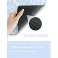 thumbnail image 4 of Kawaii Desk Mat Cute - Desk Protector Mat - XL Desk Mat Large - Computer Desk Pad Mat - Non Slip Desk Keyboard Mat - Long Mouse Pads for Desk for Women - Kawaii Desk Decor (Flower Blue), 4 of 6