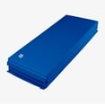 thumbnail image 6 of We Sell Mats 1.5" Folding Gymnastics Mat, 5' x 10' Blue with Hook & Loop Fasteners, 6 of 9