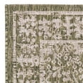 thumbnail image 2 of SAFAVIEH Courtyard Jaki Traditional Indoor/Outdoor Runner, 2'3" x 6'7", Green/Beige, 2 of 4