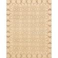 thumbnail image 1 of Ahgly Company Indoor Rectangle Abstract Brown Gold Abstract Area Rugs, 4' x 6', 1 of 6