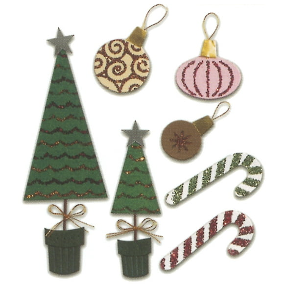 Jolee's Boutique Dimensional Stickers-Christmas Decorations
