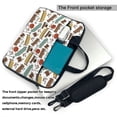 thumbnail image 2 of Lsque Art Of Living Pattern Laptop Bag – Portable & Slim Single-Shoulder Computer Case with Adjustable Strap, Protective, Lightweight for 13”/14”/15.6” Laptops, 2 of 8