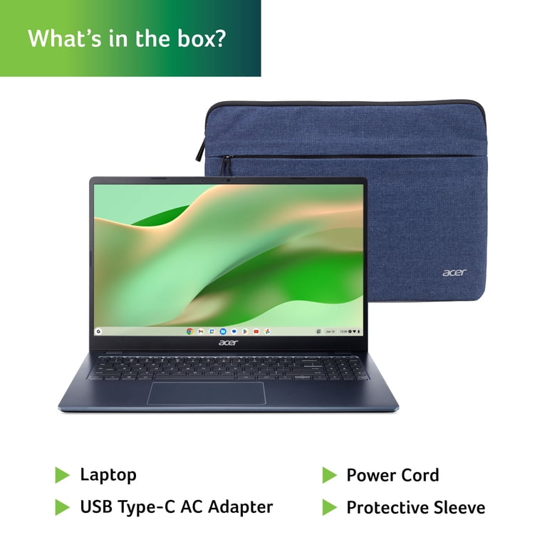 Acer Chromebook 315 15.6-inch FHD (1920 x 1080) Laptop with Google