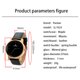 thumbnail image 1 of Reloj de hombre de madera de ébano y arce con correa de cuero Reloj de pulsera ligero grabado en madera unisex casual de moda de cuarzo, regalo de Navidad ideal Vhermosa FLD-3914, 1 of 3