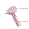thumbnail image 1 of Women's Razor for Body Hair Removal - Pink with Lubricating Strip - Safe for Legs, Underarms & Bikini Area - Ergonomic Handle for Smooth Shaving, 1 of 1