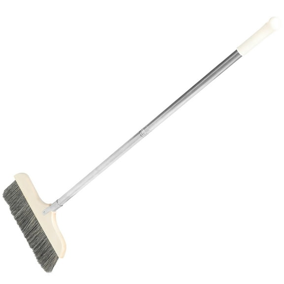 SOPOTUTU Indoor Bristle Broom Lightweight for Hardwood Floors, Tile, Carpet, Cleaning Tool
