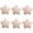 Pink, variant on HDJNal 6Pcs Ceramic Knobs for Kids -Green Cabinet Door Knobs, Decorative Cartoon Star Cupboard Pull Handles with Screws for Children's Room Bedroom Furniture Closet Drawer