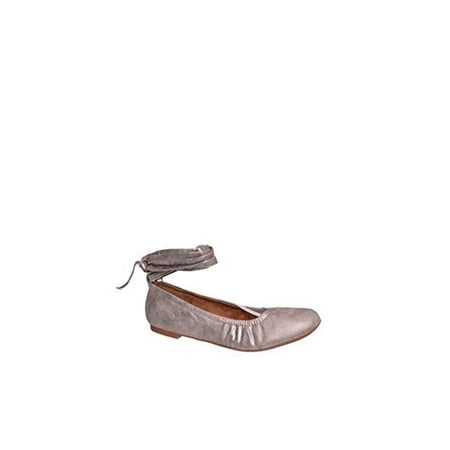 Bc Footwear Womens Have A Heart Closed Toe Ankle Wrap Slide Flats