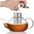 thumbnail image 2 of Glass Teapot With Removable Stainless Steel Lid And Infuser, Teapot, 2 of 5