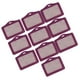 thumbnail image 5 of 10pcs Plástico ID Insignia Tarjetero rgo Cuello Correa Banda Cordón Varios - Púrpura Macarena Titulares de tarjeta, 5 of 8