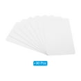 thumbnail image 3 of Unique Bargains 3.5' x 2' Blank Paper Business Cards, 90 Pack Small Index Flash Cards Words Message Note Card, White, 3 of 7