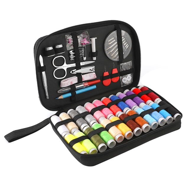 Kit de costura Irfora Kit de costura Juego de hilo Juego de reparación premium Juego de hilo de aguja para coser 95 piezas Irfora Kit de costura