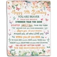 thumbnail image 2 of 50th Birthday Gifts for Women, Gift Ideas for Women Turning 50, 50 Year Old Blanket 50" X 60", 50th Birthday Gift for Wife, Sister, 50th Birthday Gift Ideas, 50th Birthday Blanket, 2 of 5
