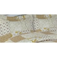 thumbnail image 3 of ArtLover Patchwork Yellow Quilt Set - Twin, 3 of 3