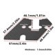 thumbnail image 3 of Dust tt02 Dirección Grupo Anti-Sand Board de Fibra de Carbono Reemplazo de la PlacA Antiholvo de Tamiya TT02 Piezas de Actualizaciones de Automóviles de control remoto, 3 of 6