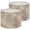 Beige blue, variant on Linen Drum Lamp Shades Vintage Damask Distressed Beige Blue Ornamental Design 13" x 13" x 10" Lampshade for Table Lamps Floor Lamps Lamp Shade Replacement Easy Assembly Required