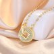 thumbnail image 1 of Collar de plata de ley 925 con colgante de corazón romántico de circón de alta calidad para mujer, joyería de compromiso de boda a la moda, regalo, 1 of 2