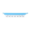 thumbnail image 4 of OXO Good Grips Durable Lightweight Kitchen Covered Ice Cube Tray, White & Blue, 4 of 5