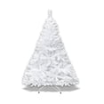 thumbnail image 3 of Strong Camel Classic Artificial Pine Christmas Tree With Metal Steel Base Stand, 6', White, 3 of 11