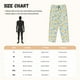 thumbnail image 3 of Balery Daisies Flowers Pantalones de pijama para mujer, pijamas ultraligeros, pantalones de estar por casa-Small, 3 of 6