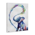 thumbnail image 2 of Stupell Industries Modern Colorful Large Abstract Elephant Animal Watercolor Canvas Art, 30 x 40, by Marc Allante, 2 of 7
