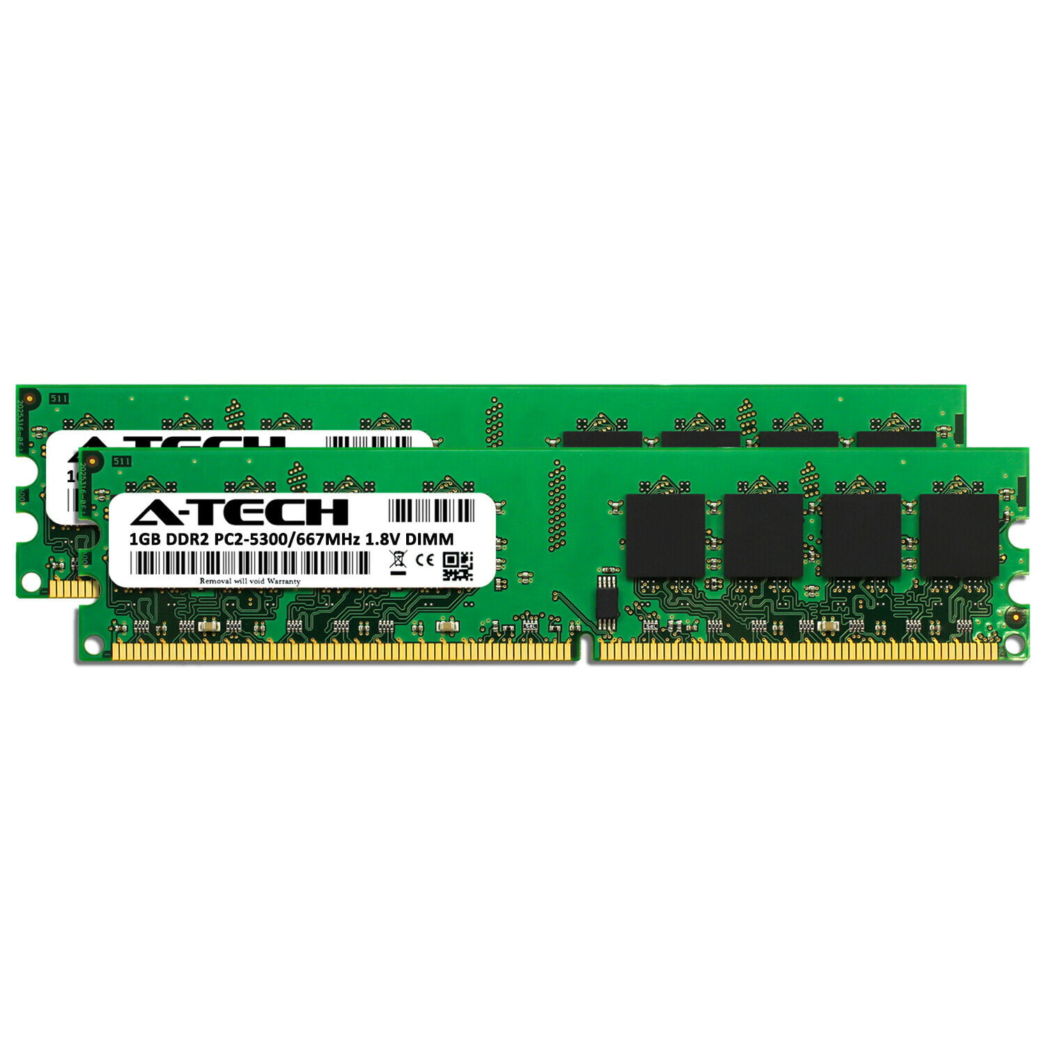 期間限定特別価格 DDR2 | D945GPM Motherboard Intel for RAM 1GB) x (2 2GB A-Tech  667MHz P DIMM メモリー