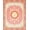 Pink Gold, Pattern 1, variant on ODIKA Pink Boho Vintage Whimsical Border Retro Cottagecore Beige Maximalist Pet Friendly & Kids Safe Play for Playroom, Bedroom, Reading Nook