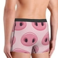 thumbnail image 4 of Kdxio Men's Boxer Briefs with Pig Nose Print - Comfortable and Breathable Underwear for Everyday Wear, 4 of 7