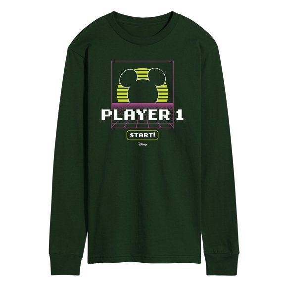 Disney - Player 1 Start - Men's Long Sleeve T-Shirt