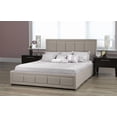 thumbnail image 1 of Très grand lit Westley avec rangement, beige, 1 of 3