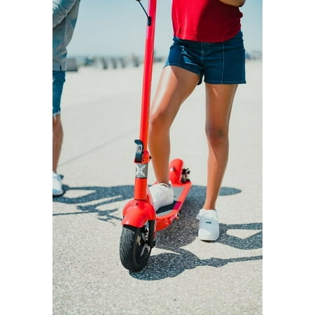 Hover-1 - Alpha Foldable Electric Scooter w/12 mi Max Operating Range & 17.4 mph Max Speed - Red