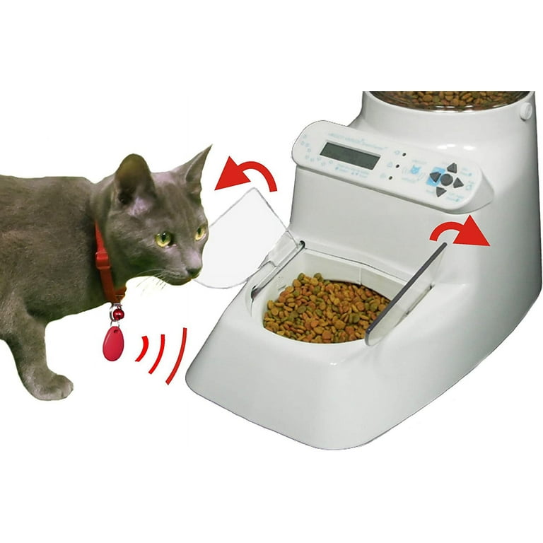 Wireless Whiskers Automatic Pet Feeder AutoDiet Pet Feeder Put Your Pet on a Diet Walmart