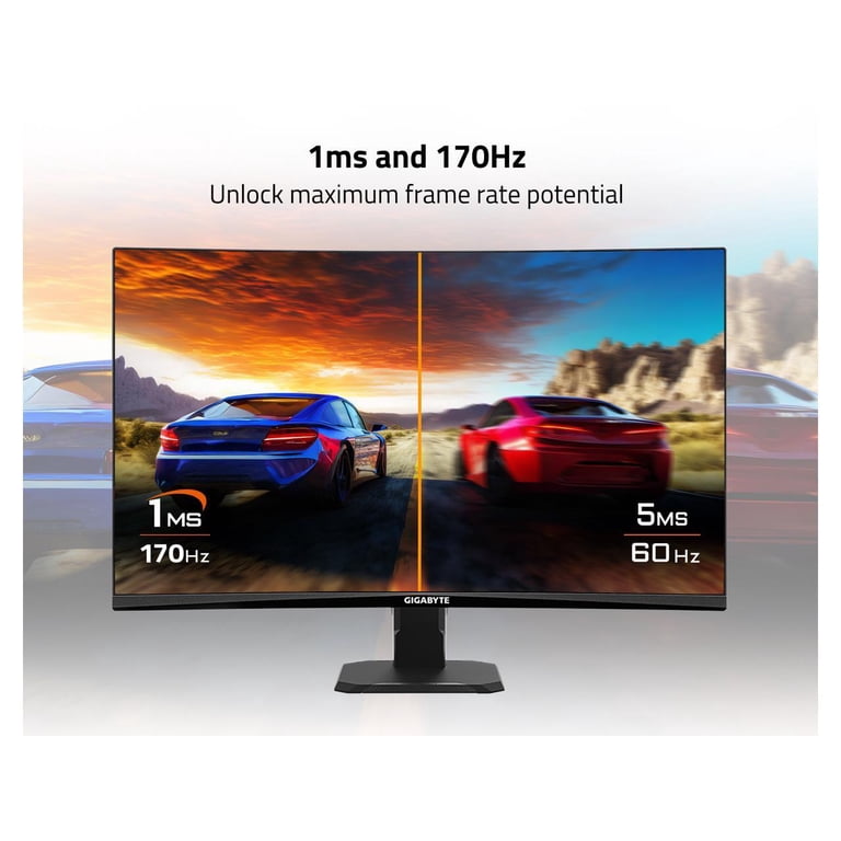 GIGABYTE WQHD 165Hz 1ms 27型 GIGABYTE - GS27QC 27