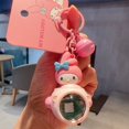 thumbnail image 1 of Cartoon Genuine Sanrio HelloKitty Kulomi Projection Camera Pendant Plush Big Ear Dog Keychain Female, 1 of 7