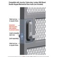 thumbnail image 2 of JOUNJIP GB2020 Caja de cerradura de puerta Caja de puerta de acero - para cerradura de combinación mecánica con doble teclado - para puertas y cercas de metal (NO para PUERTA DE ALUMINIO) - Fondo de 2, 2 of 5