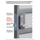 thumbnail image 2 of JOUNJIP GB2020 Caja de cerradura de puerta Caja de puerta de acero - para cerradura de combinación mecánica con doble teclado - para puertas y cercas de metal (NO para PUERTA DE ALUMINIO) - Fondo de 2, 2 of 5