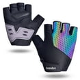 thumbnail image 1 of Guantes deportivos Guantes de medio dedo de ciclismo antideslizantes Guantes de levantamiento de pes BOODUN Mitones deportivos, 1 of 7