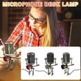 thumbnail image 1 of Fiudx Lámpara de Micrófono Robot Vintage, Decoración de Escritorio Hecha a Mano, Ángulo de Luz Ajustable, Componentes de Latón Metálico, Decoración de Escritorio para El Hogar y La Oficina, Idea de R, 1 of 2