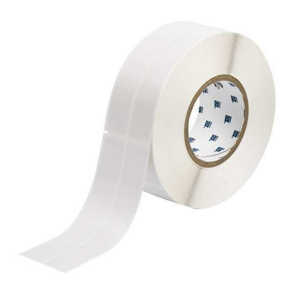 Brady Thermal Transfer Label, White/Translucent, Labels/Roll: 1000 THT-81-427-1